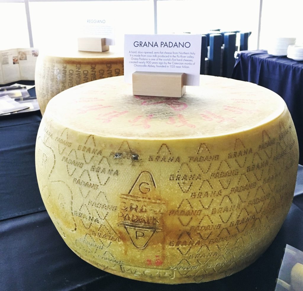 Vinitaly Edmonton roadshow 2017 grana padano cheese